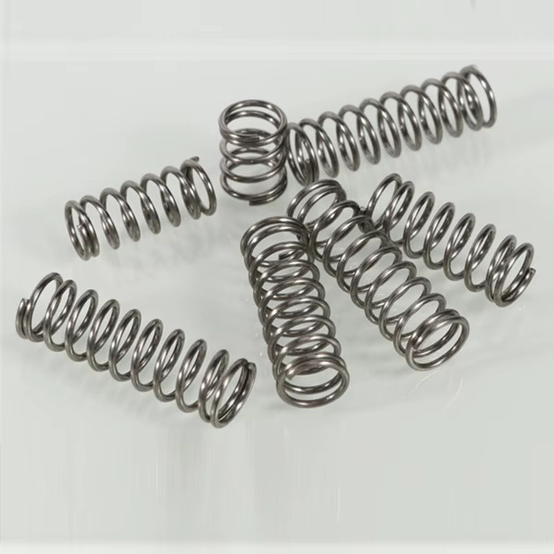 HotXYZ Y-Typ Druckfeder aus Stahl 65Mn in Silber, zylindrische Spiral-Rotor-Rückdruckfeder mit 1,0 mm Drahtdurchmesser - Bild 3