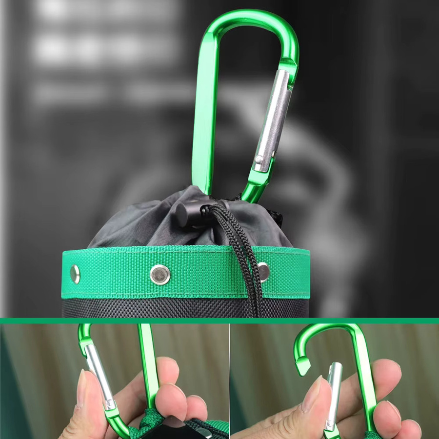 LAOA Multifunktionale Werkzeugtasche aus Edelstahl für Schrauben und Nägel zur sicheren Lagerung und Reparatur - Bild 5