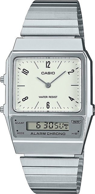 Casio Armbanduhr Analog-Digital, Quarz, Kunststoff, Edelstahl, 32 mm, Herren - Bild 1