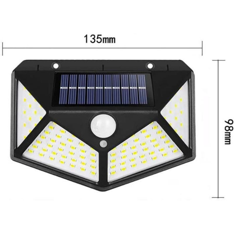 STEL ORA Solarstrahler 309 mit 100 LED, Bewegungsmelder und 270° Schwenkbereich, weiß - Bild 3