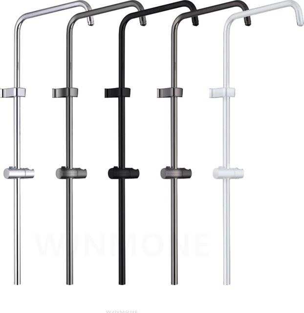 WJNMONE Edelstahl Duschadapter Rohr Set G1/2 Universal für Badezimmer Duschsystem und Wasserhahn - Bild 1