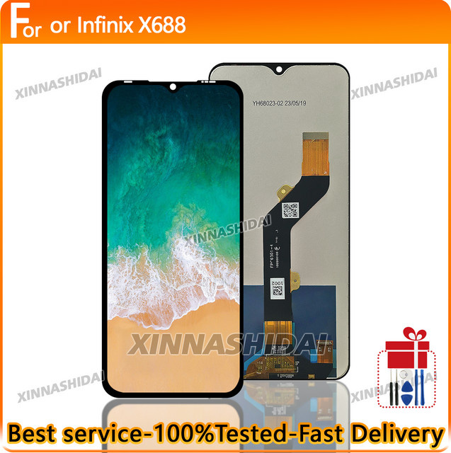 LCD Display Touchscreen Digitizer Montage für Infinix X688 in Schwarz - Bild 1