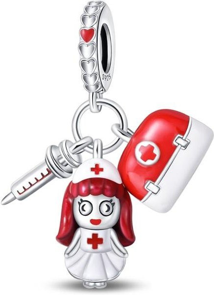 Charms 925 Silber, Perlen, Damen - Bild 1