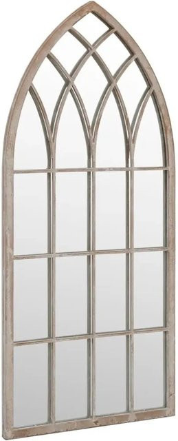 vidaXL Gartenspiegel in Sand mit Metallrahmen, H x B: 70 x 30 cm - Bild 1