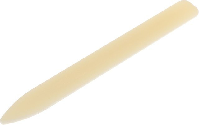 Kiwarm Knochenfalzbein aus natürlichem Knochen in Beige, 15 cm Werkzeug zum Scoring von Papier und Leder für dein Handwerk - Bild 1