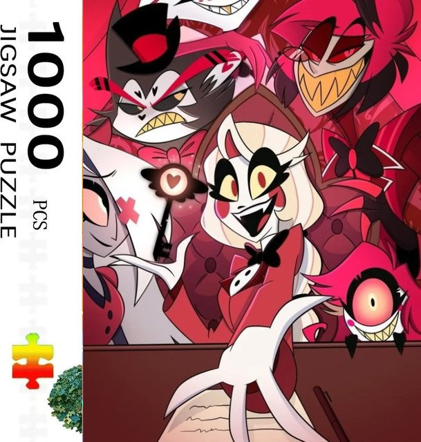 KAYOU Hazbin Hotel Puzzle, 1000 Teile - Bild 1