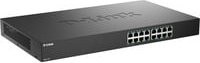 D-Link DMS-1016/E Unmanaged 2.5G Multi-Gigabit Ethernet Switch, 16 Ports, Schwarz - Bild 1