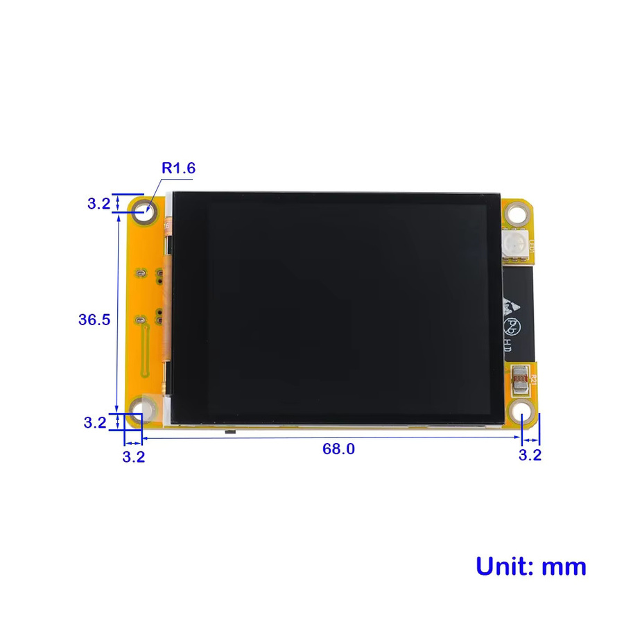 ESP32-2432S024 ESP32 Display mit 2,4 Zoll Touchscreen, WiFi und Bluetooth, ESP32-WROOM-32 Modul mit ILI9341 Treiber für Arduino IoT - Bild 2