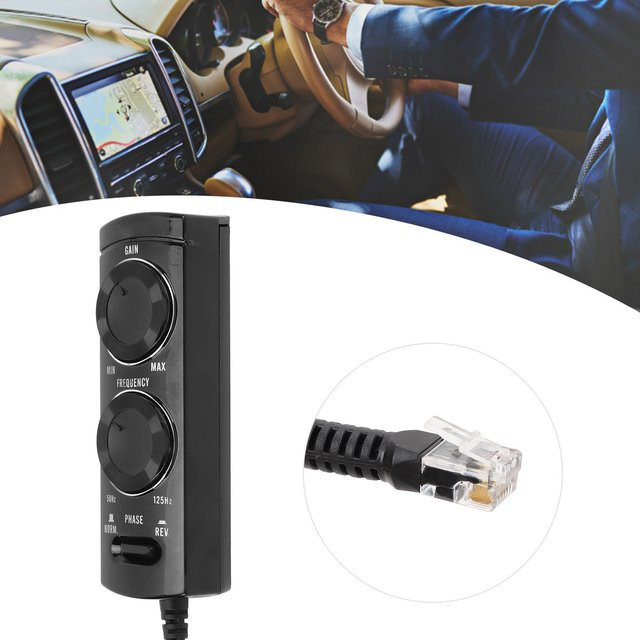 Drahtsteuerung für TS WX110A TS WX120A Autoradio Ultradünner Line Controller Subwoofer Lautsprechersteuerkabel in Schwarz - Bild 1