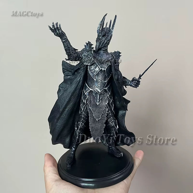 Bandai Herr der Ringe Figur Hexe-könig Von Angmar Nazgul Statue aus Kunststoff in Schwarz, Höhe: 27 cm - Bild 3