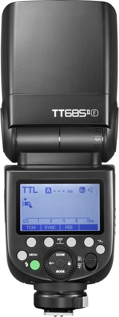 Godox Thinklite TT685IIF TTL On-Camera Speedlite Blitz für Fujifilm X-Serie mit 2,4G Wireless X System, GN60, schwarz - Bild 1
