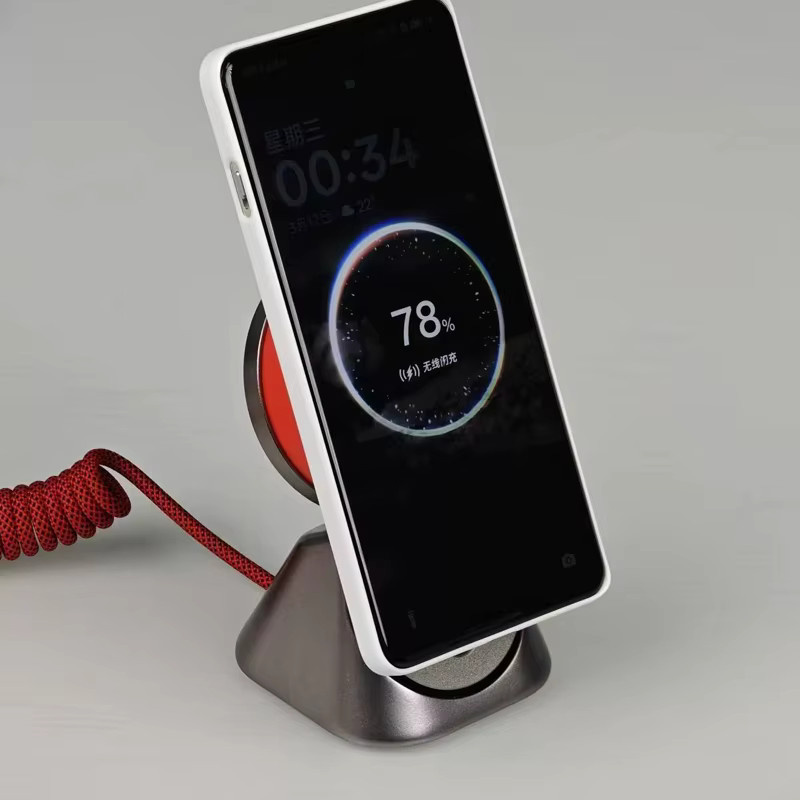 Original magnetische Hülle für OnePlus 13 mit Airbag-Rückseite in Weiß - Bild 2