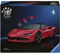 Ravensburger 3D Puzzle Iconics Ferrari SF90 Stradale Hybrid-Sportwagen - Bild 1
