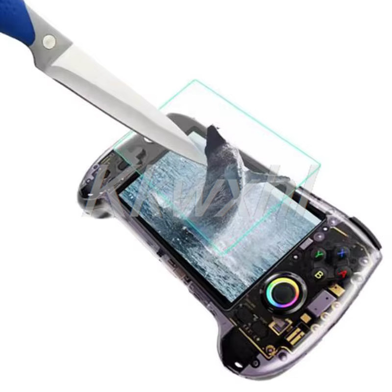 Anbernic RG557 RG556 Displayschutzfolie aus gehärtetem Glas 9H HD transparent 2-4 Stück - Bild 4