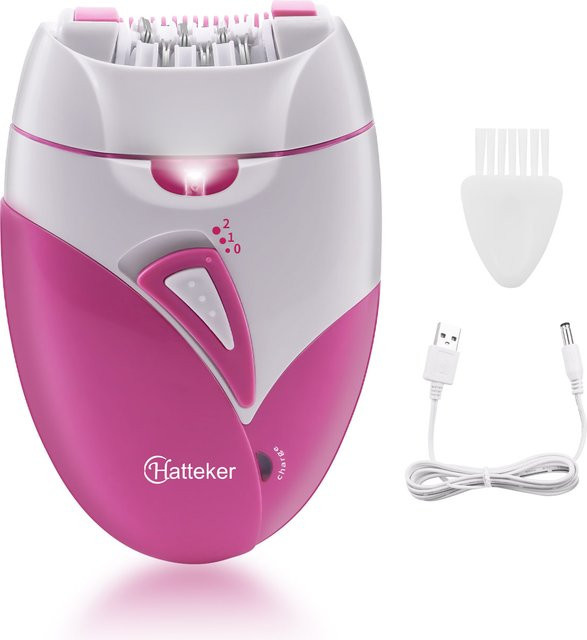 Hatteker Elektrischer Epilierer für Damen, Gesicht und Körper - Bild 1