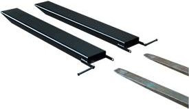 Bauer Südlohn Gabelverlängerung GO 120/40 aus Stahl, Schwarzgrau, Länge: 1600 mm, Breite: 120 mm, Höhe: 40 mm - Bild 2