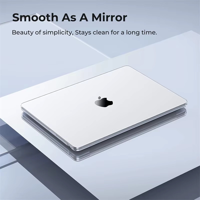 NMEGOU Transparente Hartschale Laptop-Hülle für MacBook Air und MacBook Pro, Schutzhülle Zubehör - Bild 2