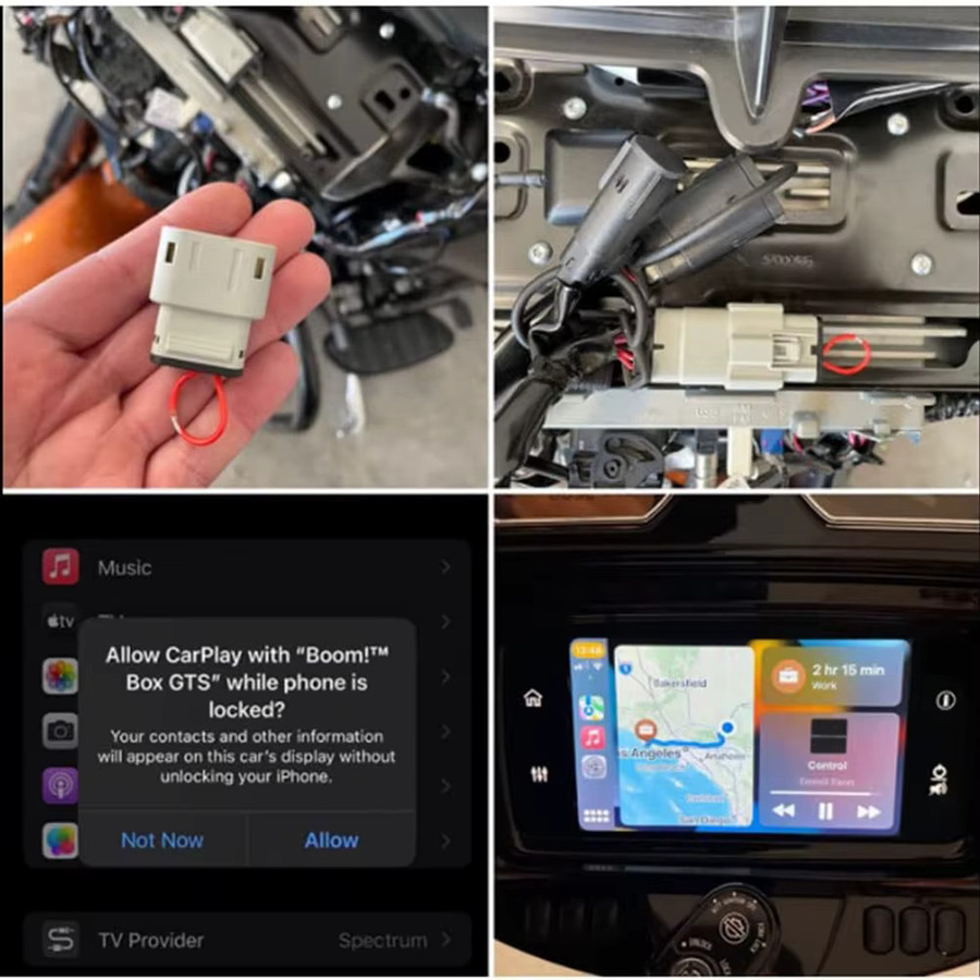 Carplay Jumper kompatibel für Harley Davidson ab 2019 GTS Radio für Road Glide oder Street Glide mit Boom Box - Bild 4