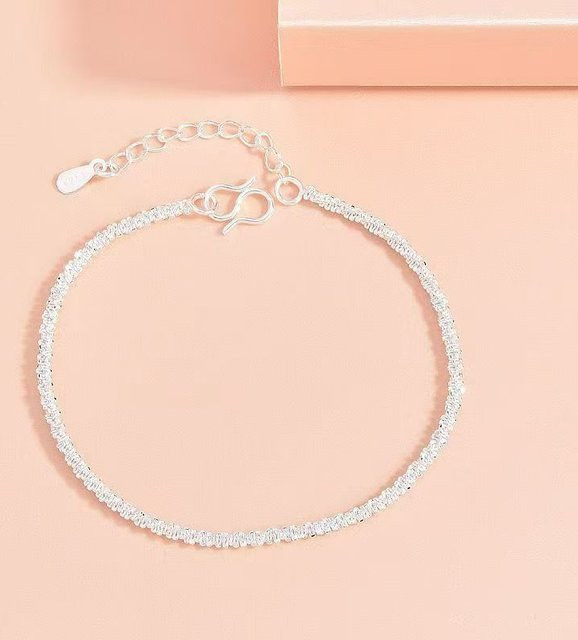 Kettenarmband 925 Silber, Zirkonia, Damen, 18+4cm - Bild 1
