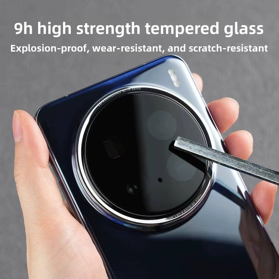 Anti-reflektierender Kamera-Schutzfilm aus gehärtetem Glas für Vivo X300, X200 Ultra, X200 Pro und X200 Mini in Schwarz - Bild 4
