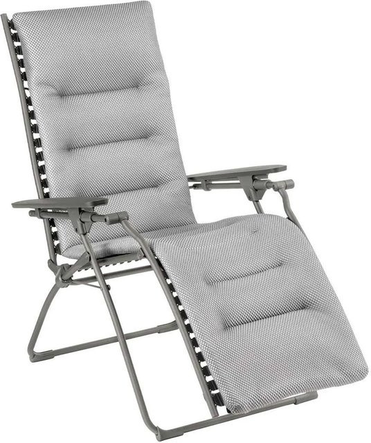Lafuma Relaxsessel Evolution BeComfort in Silver Hellgrau mit verstellbarer Kopfstütze - Bild 1