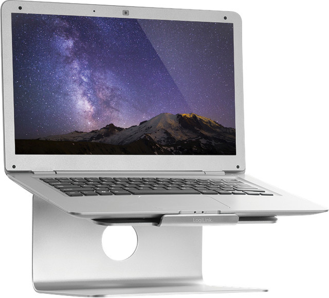 LogiLink Notebook-Ständer AA0104 in Silber für 17 Zoll Notebooks - Bild 1