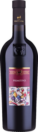 Ulisse Primitivo Rotwein, 2022, Abruzzen, trocken, 0,75 l