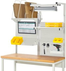 RAU System-Aufbau Komplettset 06 in Grau mit einer Breite von 150 cm - Bild 1