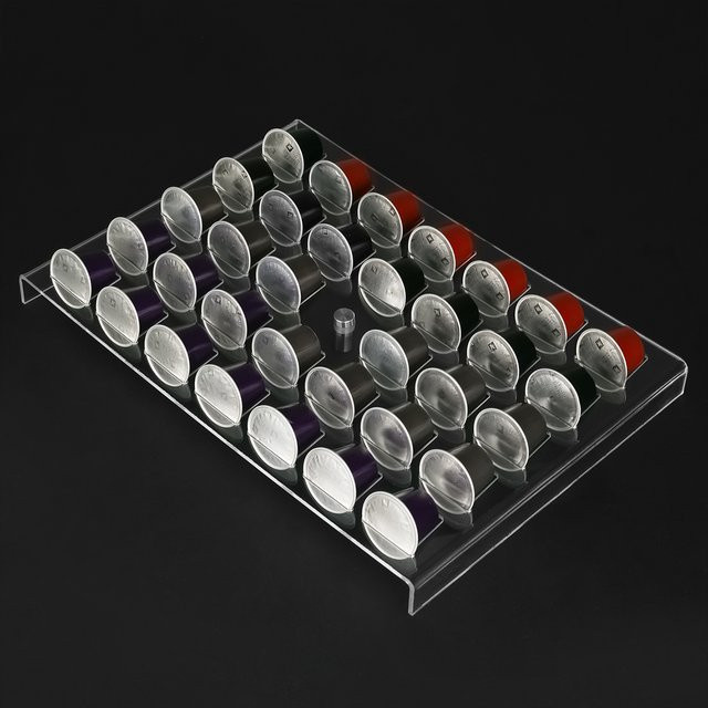 Kaffeekapsel-Organizer aus Acryl von dalinwell, transparent, kompatibel mit Nespresso Original Pods - Bild 1