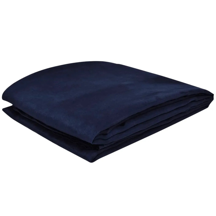 vidaXL Sofaüberwurf Tagesdecke aus Microfaser in Marineblau B/T: 270 x 350 cm - Bild 2