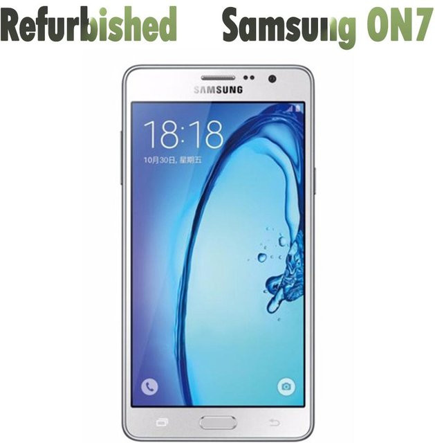 Samsung Galaxy On G6000 Refurbished Mobiltelefon Schwarz mit 4G LTE, 13MP Kamera, 1.5GB RAM und 8GB ROM, Dual-SIM - Bild 1