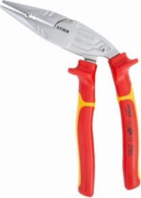 Stier Telefonzange Multi+ 200 mm VDE-geprüft in Rot - Bild 1