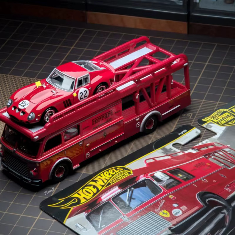 Hot Wheels Team Transport Set, Auto Hauler, 1:64, Diecast - Bild 6