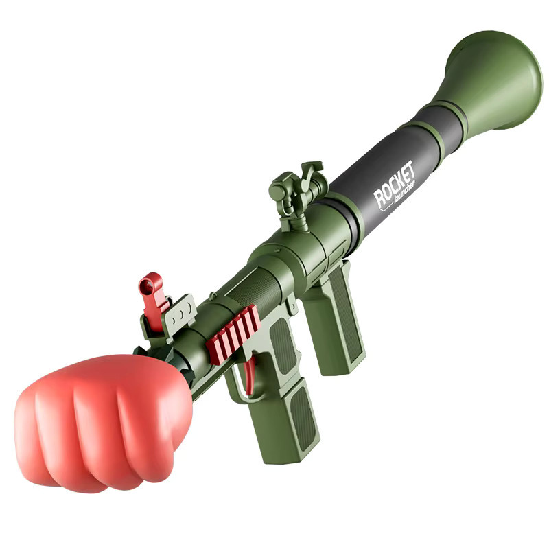 MYGVN RPG-Handgranatenwerfer Spielzeugpistole, manueller Luftschuss-Granatenwerfer, Grün - Bild 4
