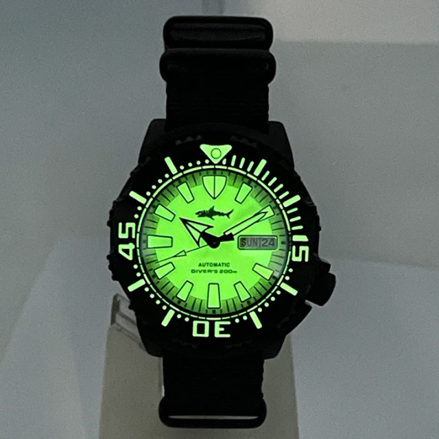 HEIMDALLR Automatik-Armbanduhr, Edelstahl, 45,3 mm, Schwarz, Herren - Bild 1