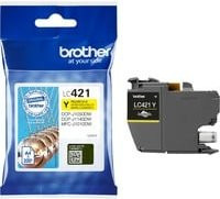 Original Brother Tintenpatrone LC-421Y Gelb für Inkjet-Drucker - Bild 2