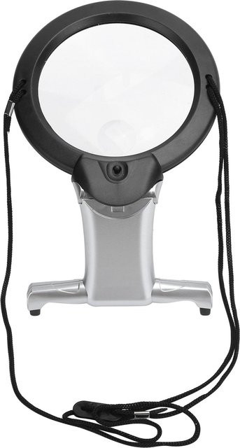GoolRC Leselupe, Dual-LED, Handheld, Schwarz - Bild 1