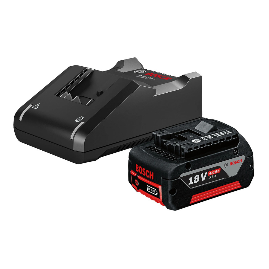 Bosch Professional Akku-Starterset Schwarz mit GBA 18 V 2 Ah und ProCore 18 V 4 Ah Akkus - Bild 2