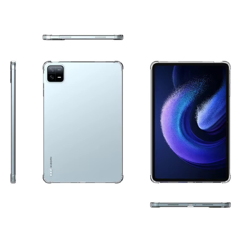 Xiaomi Pad 6 und Pad 6 Pro 11 Zoll Transparente TPU Hülle mit Airbags Schutzhülle in Klar - Bild 6