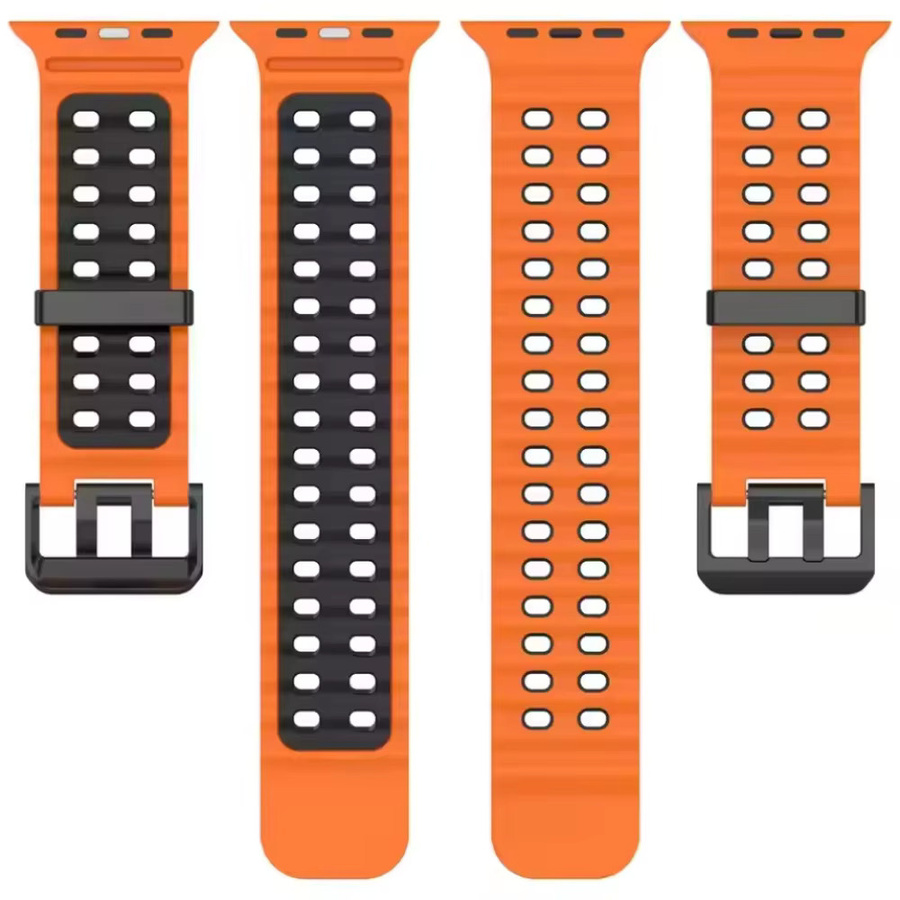 Sport-Silikonarmband für Apple Watch, 49mm, 46mm, 45mm, 44mm - Bild 3