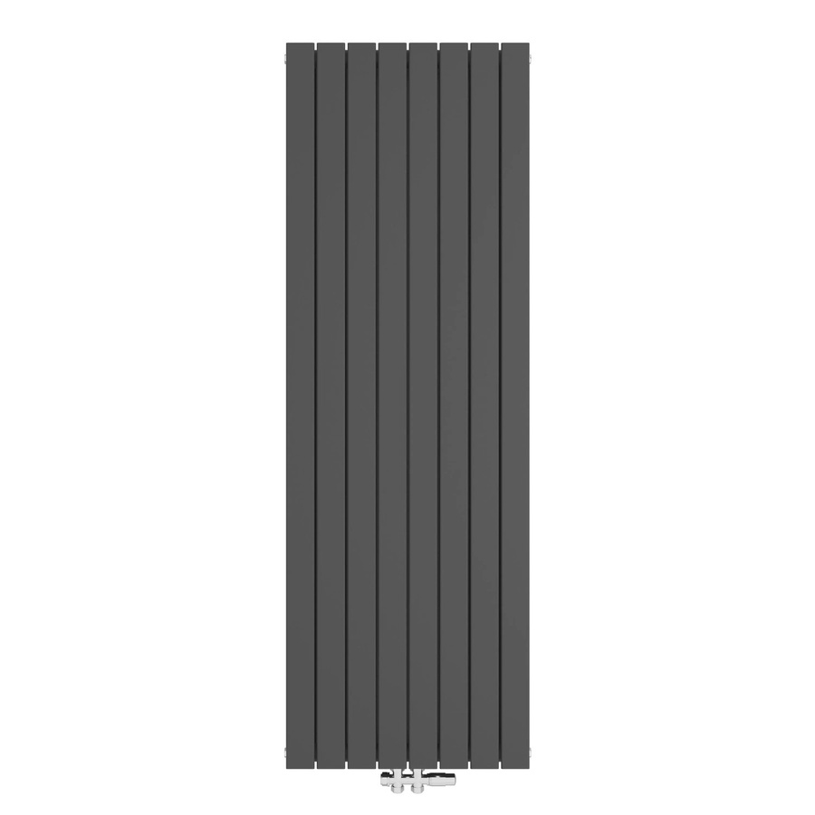 Duschparadies Paneelheizkörper Doppellagig Vertikal Anthrazit B: 60,2 cm, H: 180 cm, 2317W - Bild 2