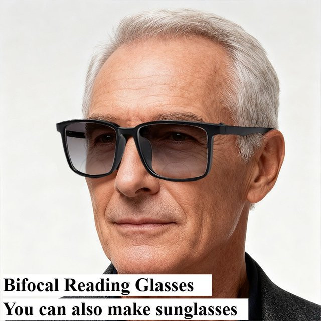 MDOD Lesebrille, Vollrand, Kunststoff, Unisex, black - Bild 1