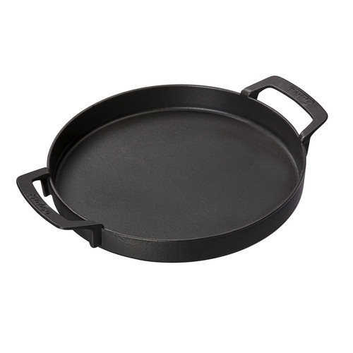 Enders Switch Grid Grilleinsatz aus emailliertem Gusseisen, schwarz, H x L x T: 5,5 x 39 x 30,5 cm - Bild 2