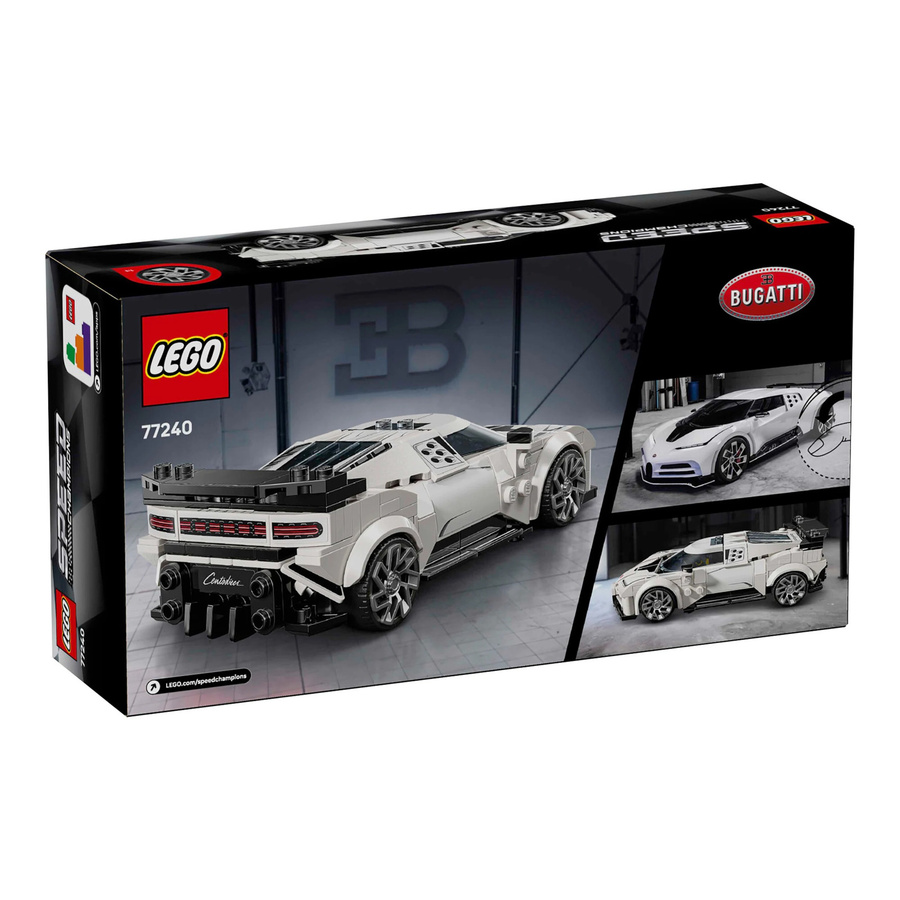 LEGO Speed Champions Bugatti Centodieci Hypersportwagen ab 9 Jahren - Bild 5