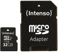 Intenso microSDHC Performance Speicherkarte Class 10 UHS-I 32GB Schwarz - Bild 2