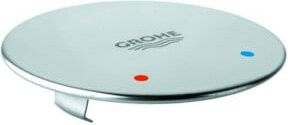 Grohe Abdeckkappe 46081 für Eurodisc Hebel in Chrom/Silber - Bild 1