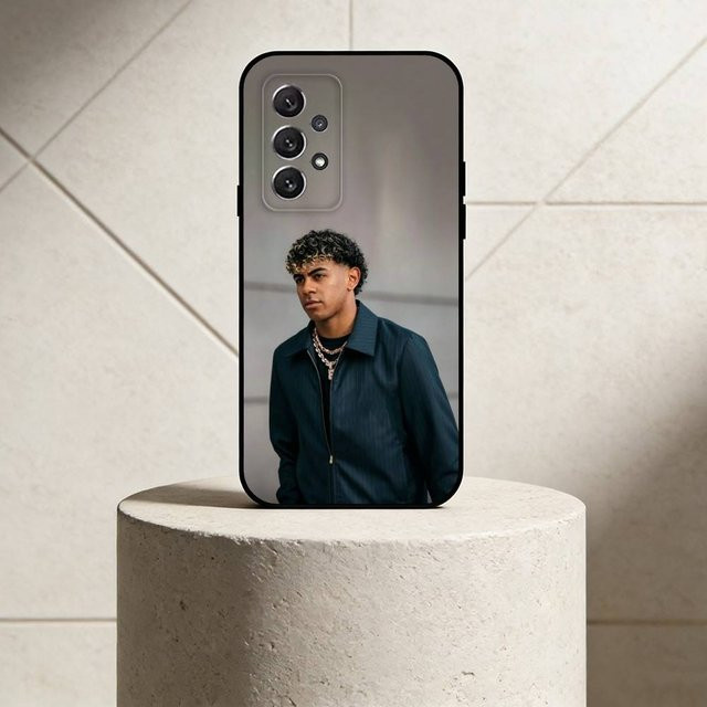 Lamine Yamal Handyhülle für Samsung Galaxy S21 Plus, Weiche Schutzhülle, Schwarz - Bild 1