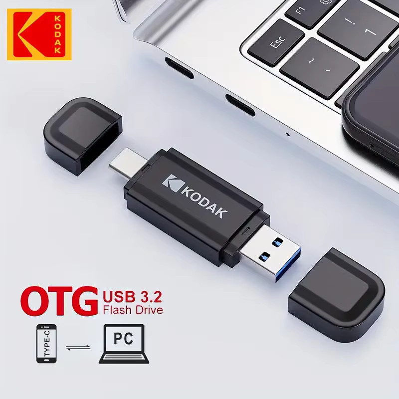 Kodak OTG USB-Stick USB 3.2 Typ C mit 256 GB in Schwarz - Bild 2