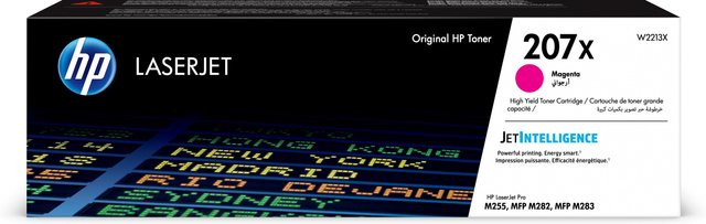 Original HP 207X Toner Magenta W2213X mit hoher Kapazität für 3150 Seiten - Bild 1