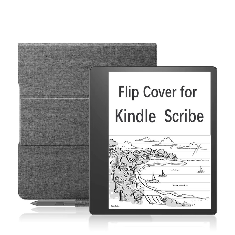 Schlanke Folio-Schutzhülle für Kindle Scribe 10,2 Zoll (2022 und 2024) mit Standfunktion in Blau - Bild 3